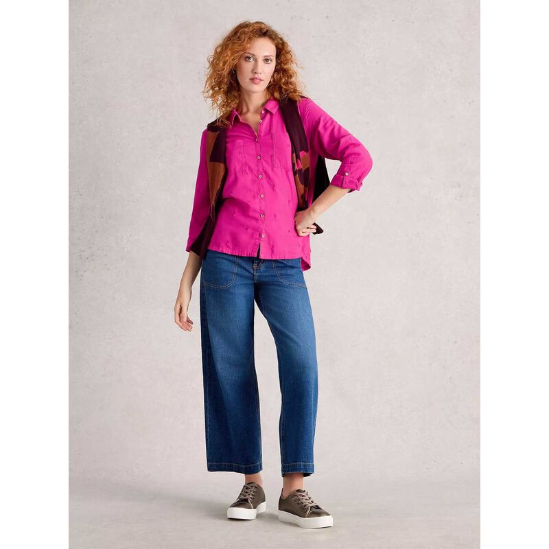 White Stuff Sophie Organic Cotton Shirt image number 3